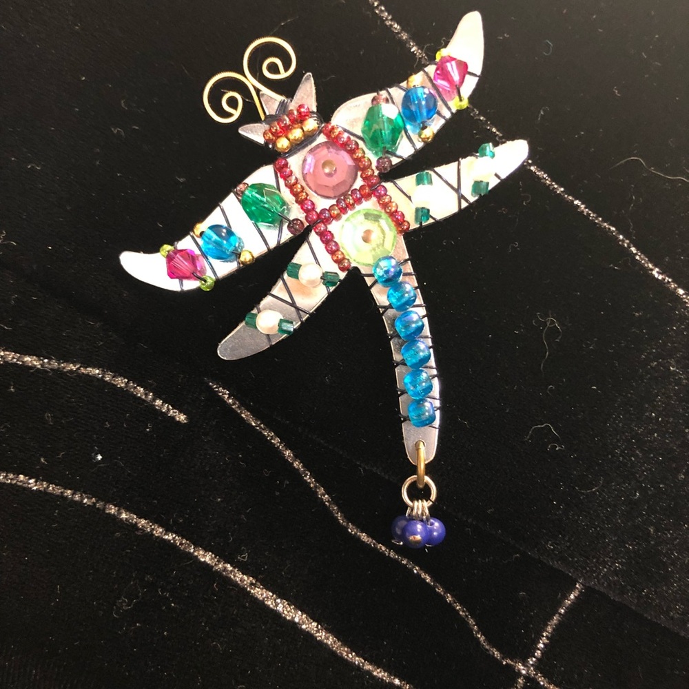 LizTech Dragonfly Brooch